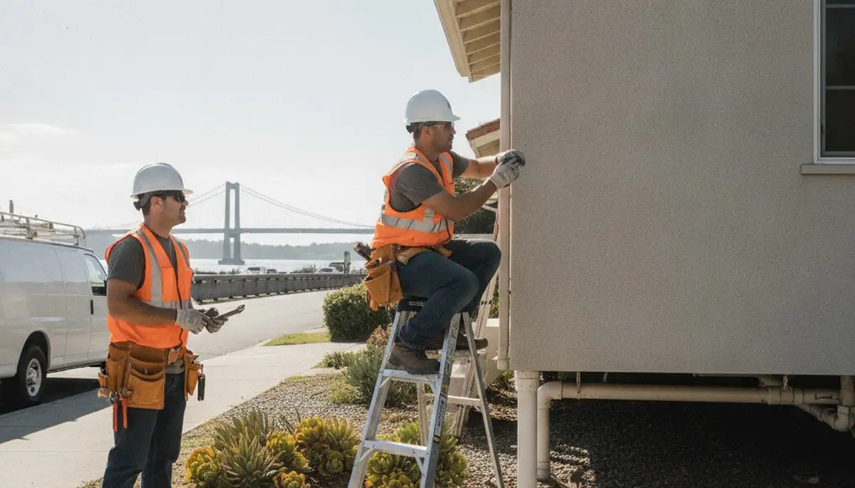 San Mateo, CA plumbing repair team servicing residential and commercial pipes