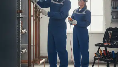 Plumber repairing a pipe in San Mateo, CA home for fast, reliable plumbing service