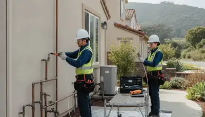 San Mateo, CA plumbers repair pipe leaks and provide professional plumbing service