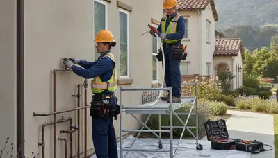 San Mateo, CA plumbing repair team servicing residential and commercial pipes