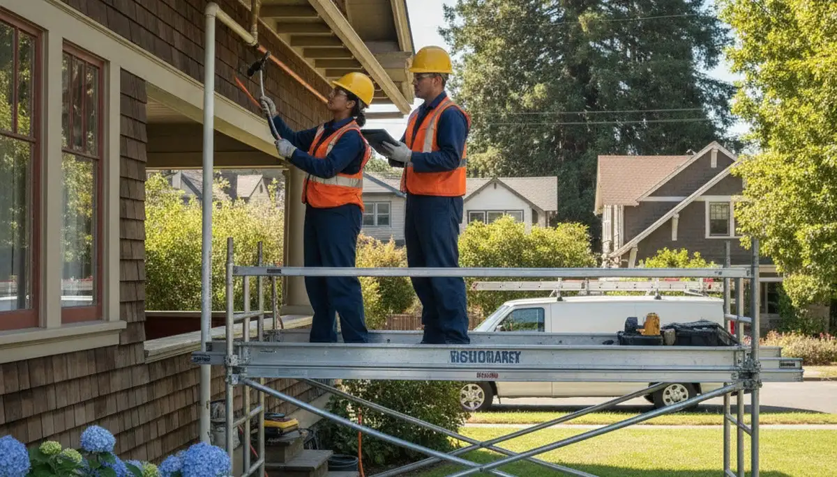 San Mateo, CA plumber repairing a leak for local plumbing repair service
